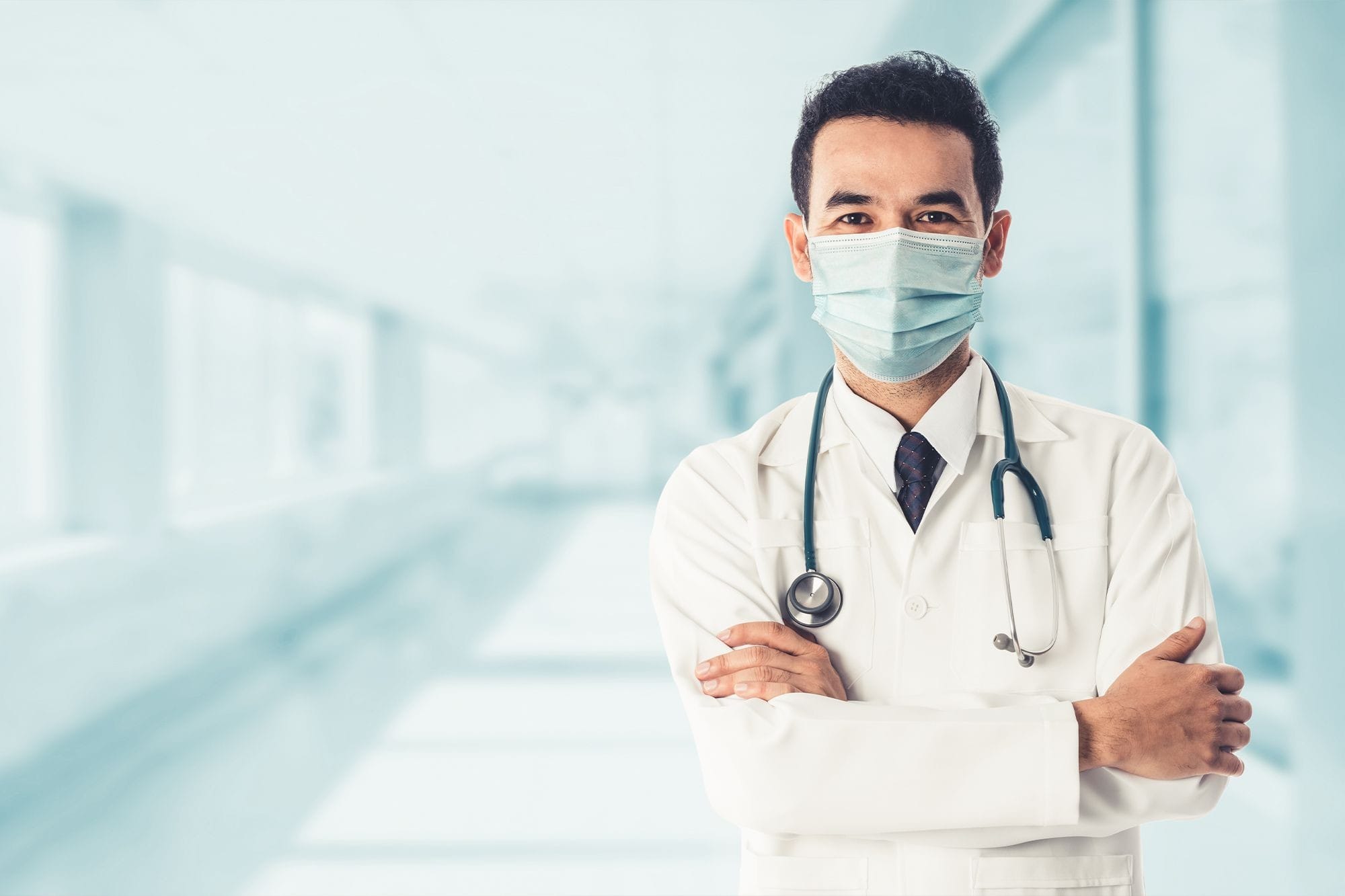 Physician with a Mask